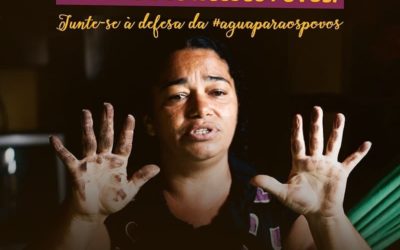 Assine a petição: @aguaparalospueblos